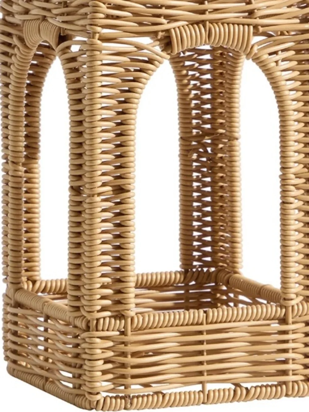 My Texas House Woven Rattan Lantern, 12